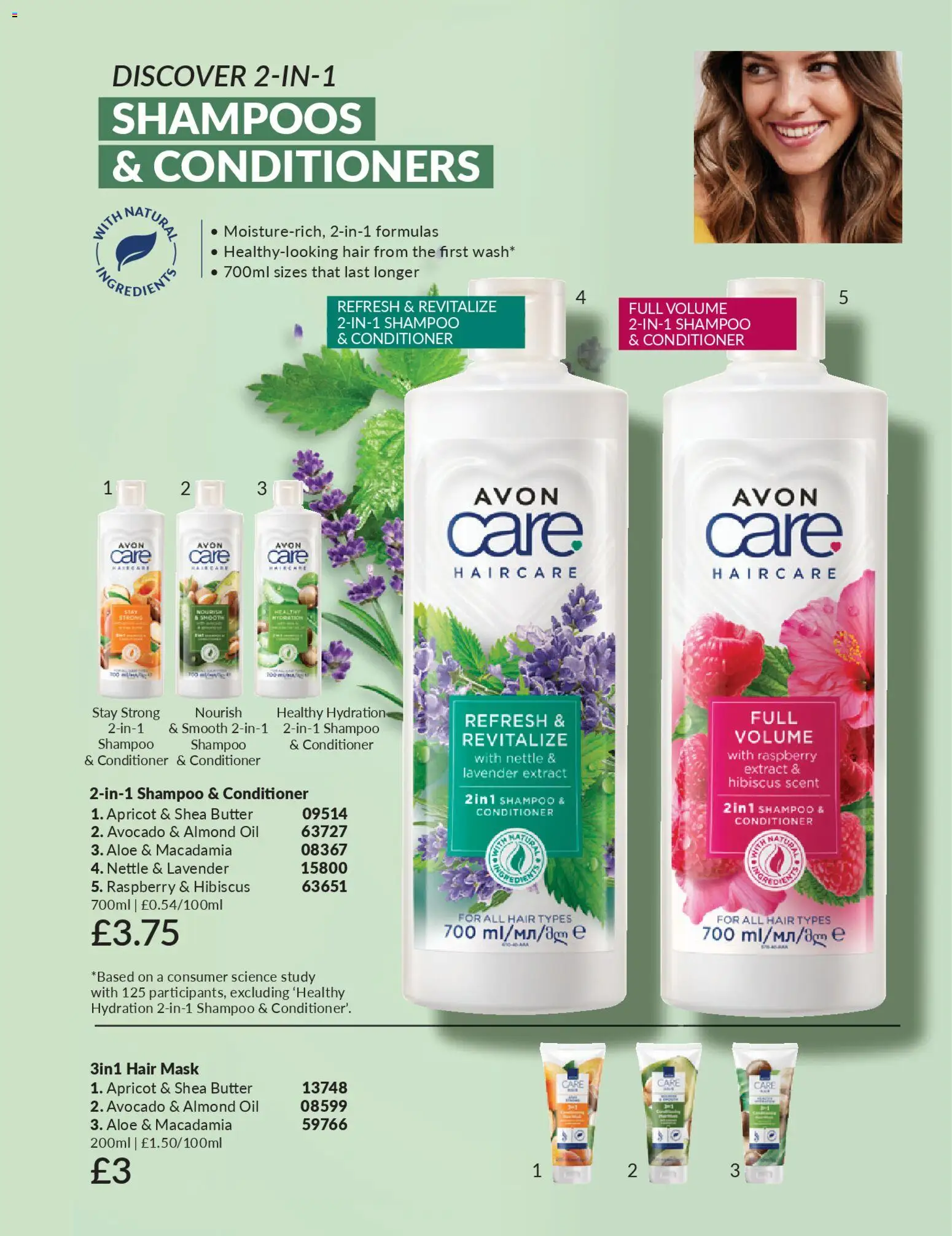 {H1} | Page: 161 | Products: Shampoo, Mask, Butter, Oil