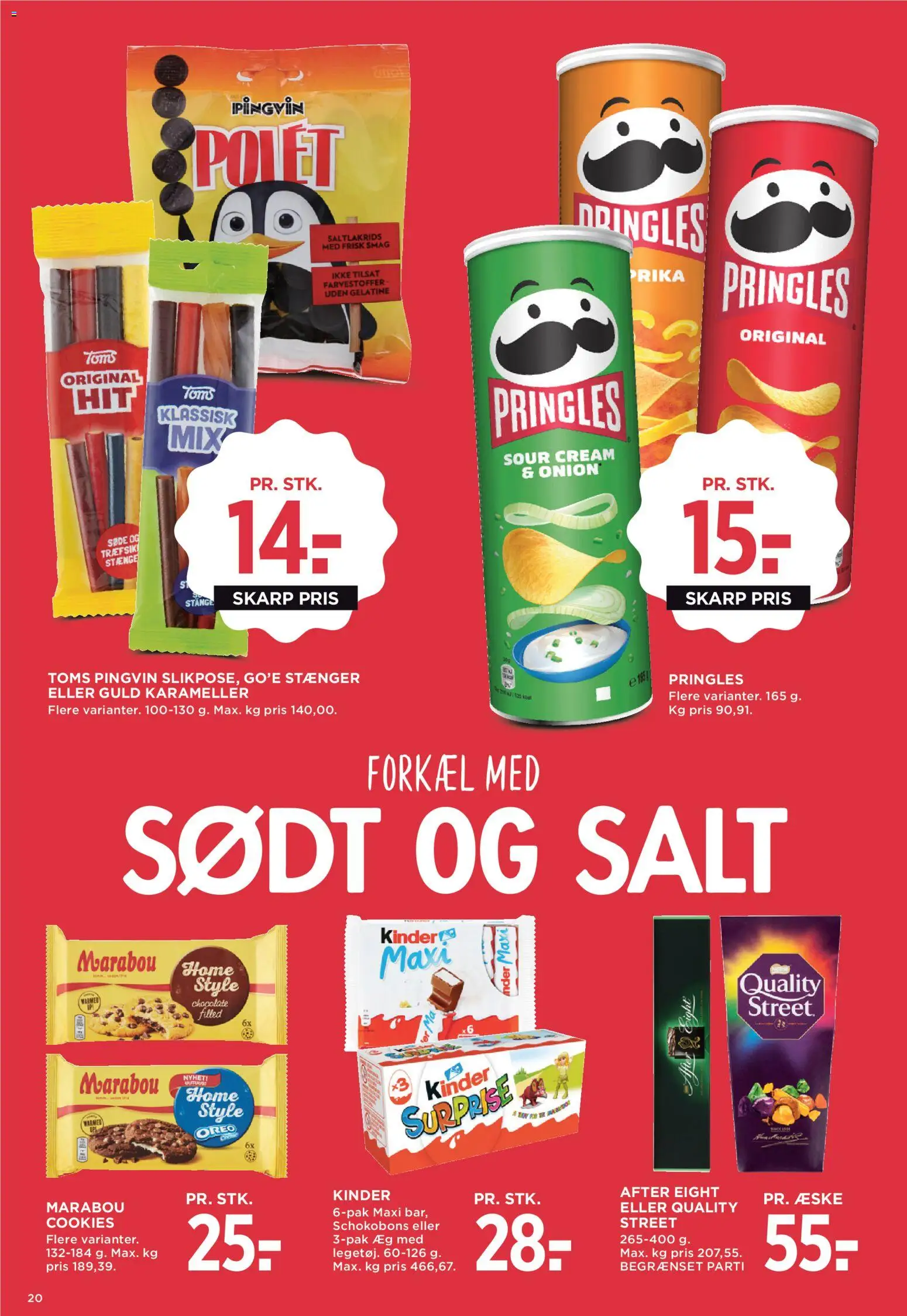 Meny tilbudsavis – gyldig fra 17.04.2026 | Side: 26 | Produkter: Æg, Cookies, Karameller, Oreo