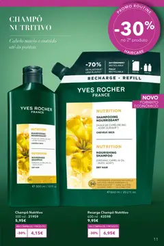 Pré-visualização Champô Nutritivo, 300 ml Champô Nutritivo for dry hair. válido de 31.03.2026 | Página: 11 | Produtos: Shampoo