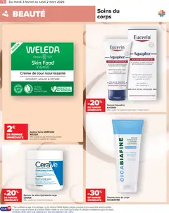 Carrefour - Prévisualisation de Carrefour Ma parapharmacie-nos conseils immunité  valide à partir de 03.02.2026 | Page: 2 | Produits: Body, Parfum, Crème de jour, Crème