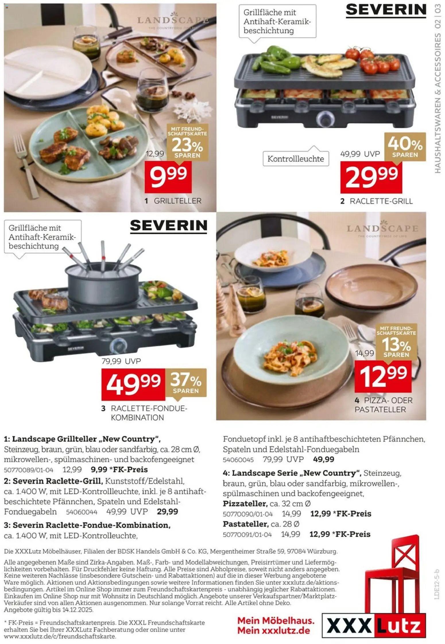 XXXL Lutz Frohe Weihnachten – gültig ab 30.11.2025 | Seite: 3 | Produkte: Pizza