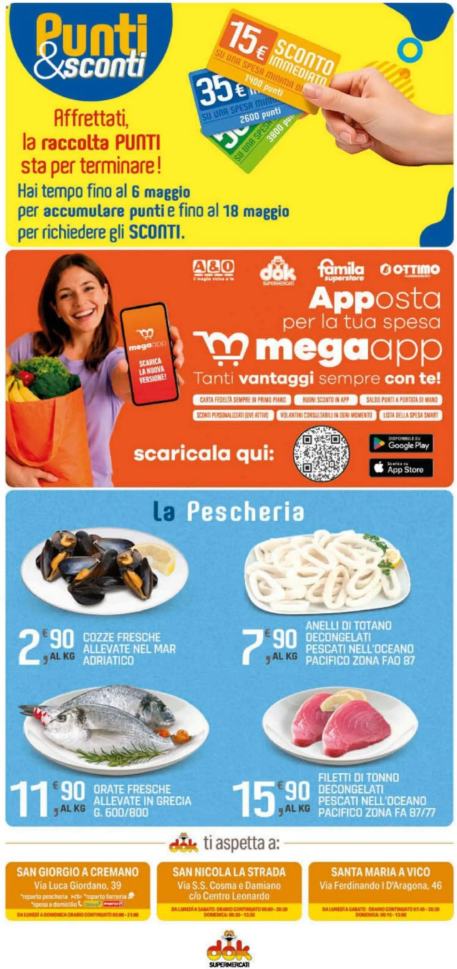 Volantino DOK del 10.04.2026 | Pagina: 13 | Prodotti: Tè, Cozze, Tonno, Totano