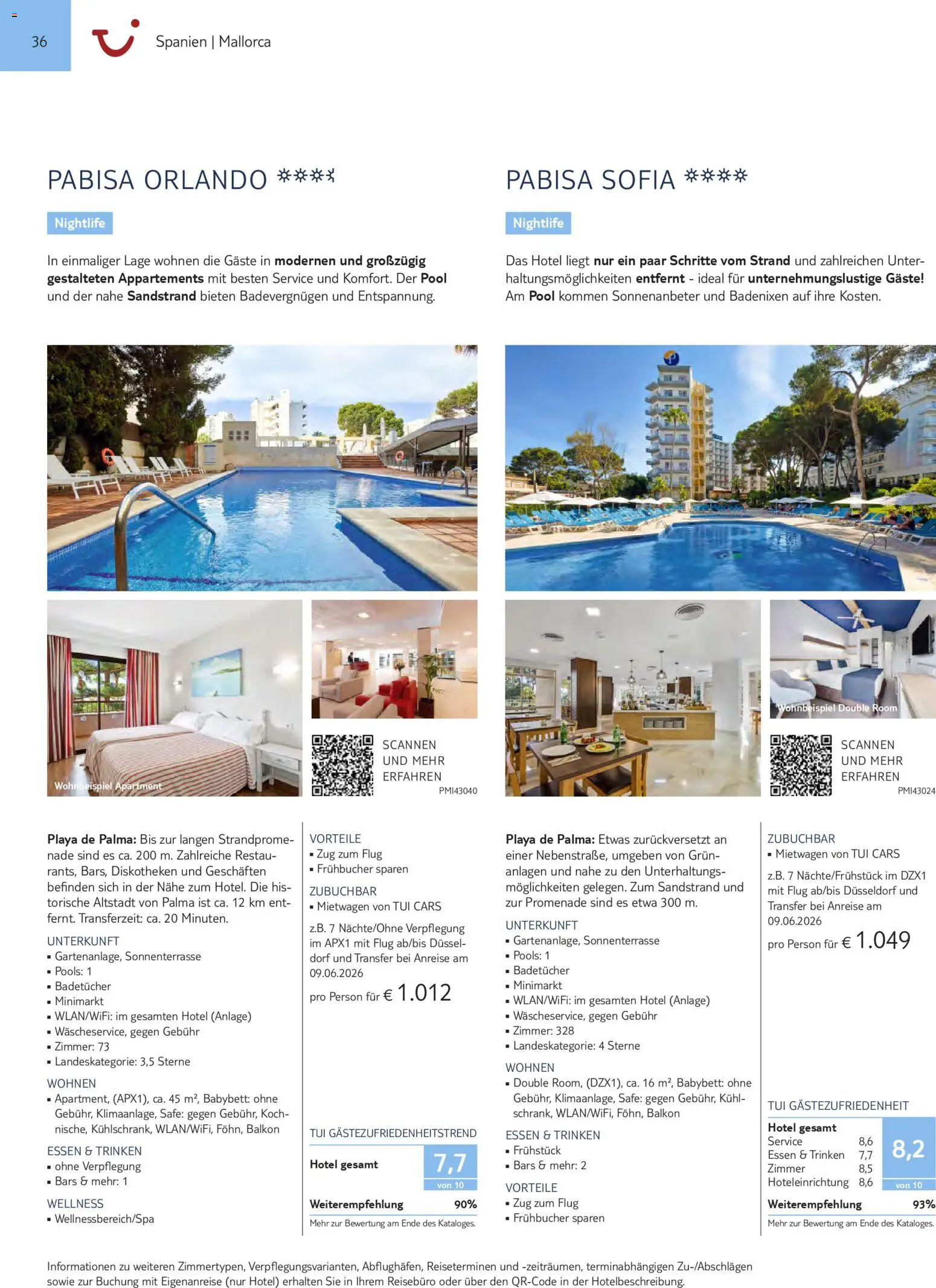 Aida  Südeuropa & Nordafrika 2026/27 – gültig ab 01.01.2026 | Seite: 36 | Produkte: Babybett