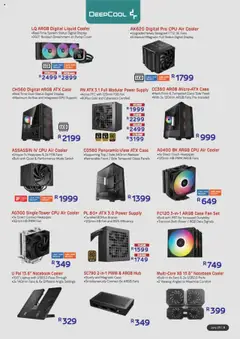 Computer Mania Gaming Catalogue │ valid from 01.07.2025 | Page: 9 | Products: Notebook, Case, Fan, Air cooler