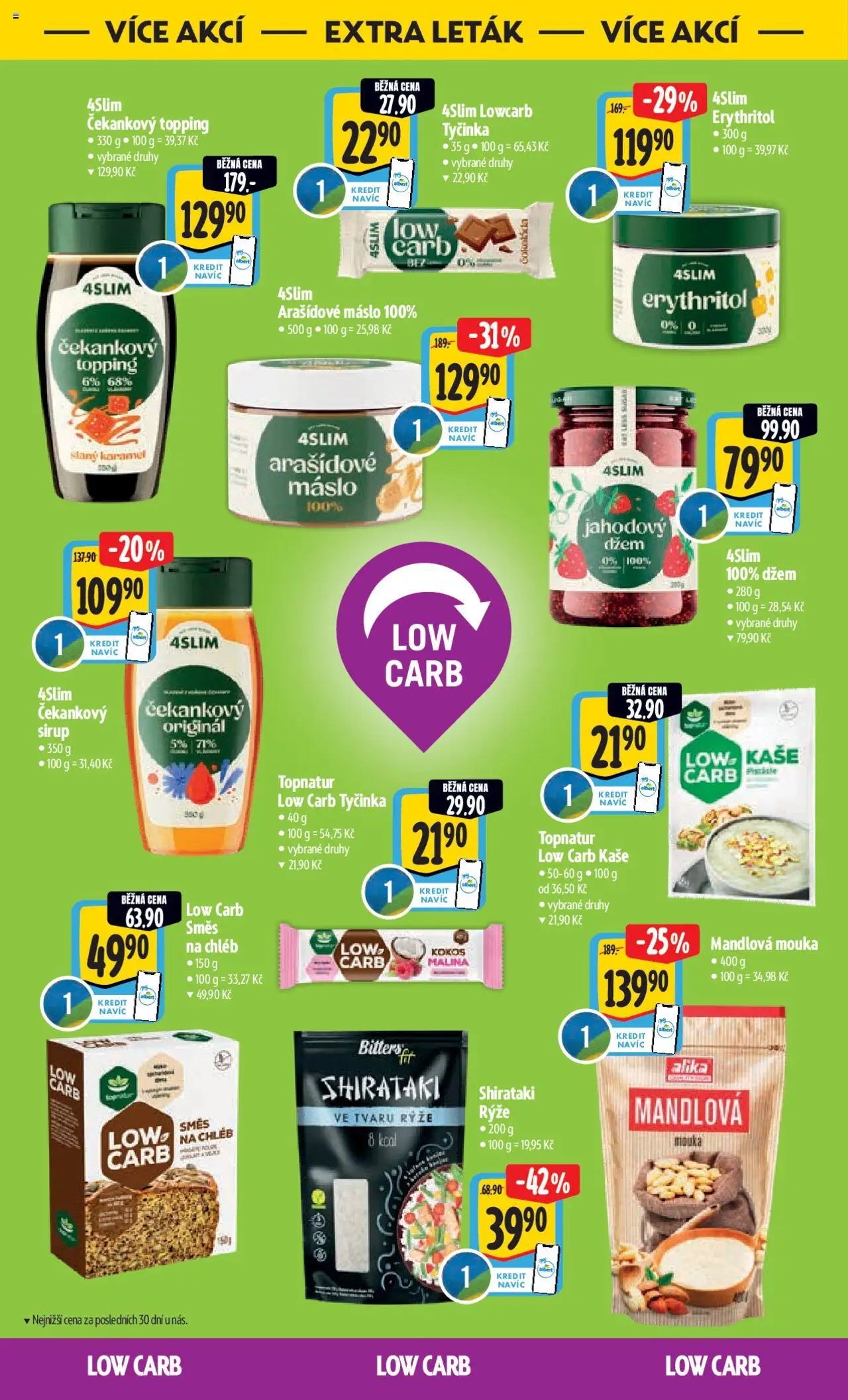 Albert leták - Hypermarket od 25.06.2025 | Strana: 44 | Produkty: Slaný karamel, Chléb, Kaše, Mandlová mouka