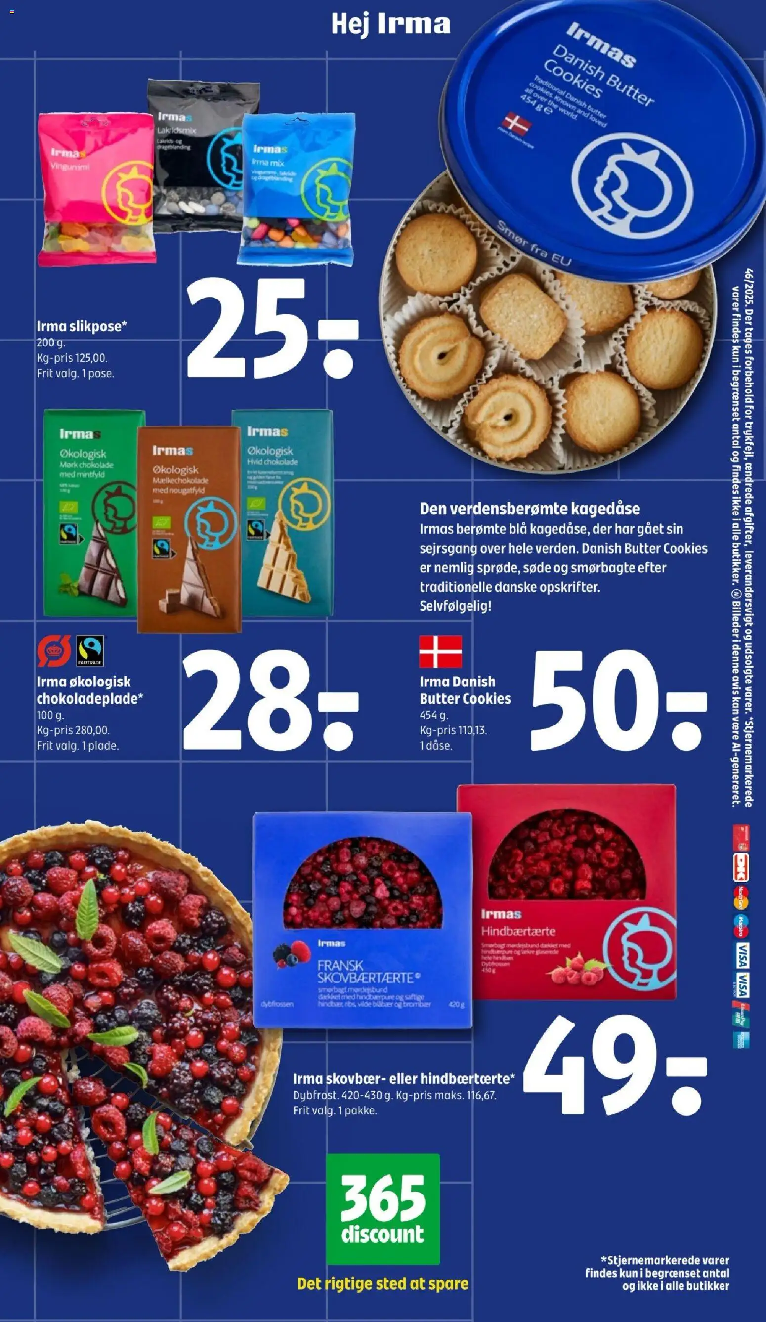 Coop 365 tilbudsavis – gyldig fra 13.11.2025 | Side: 15 | Produkter: Smør, Chokolade, Cookies, Vingummi