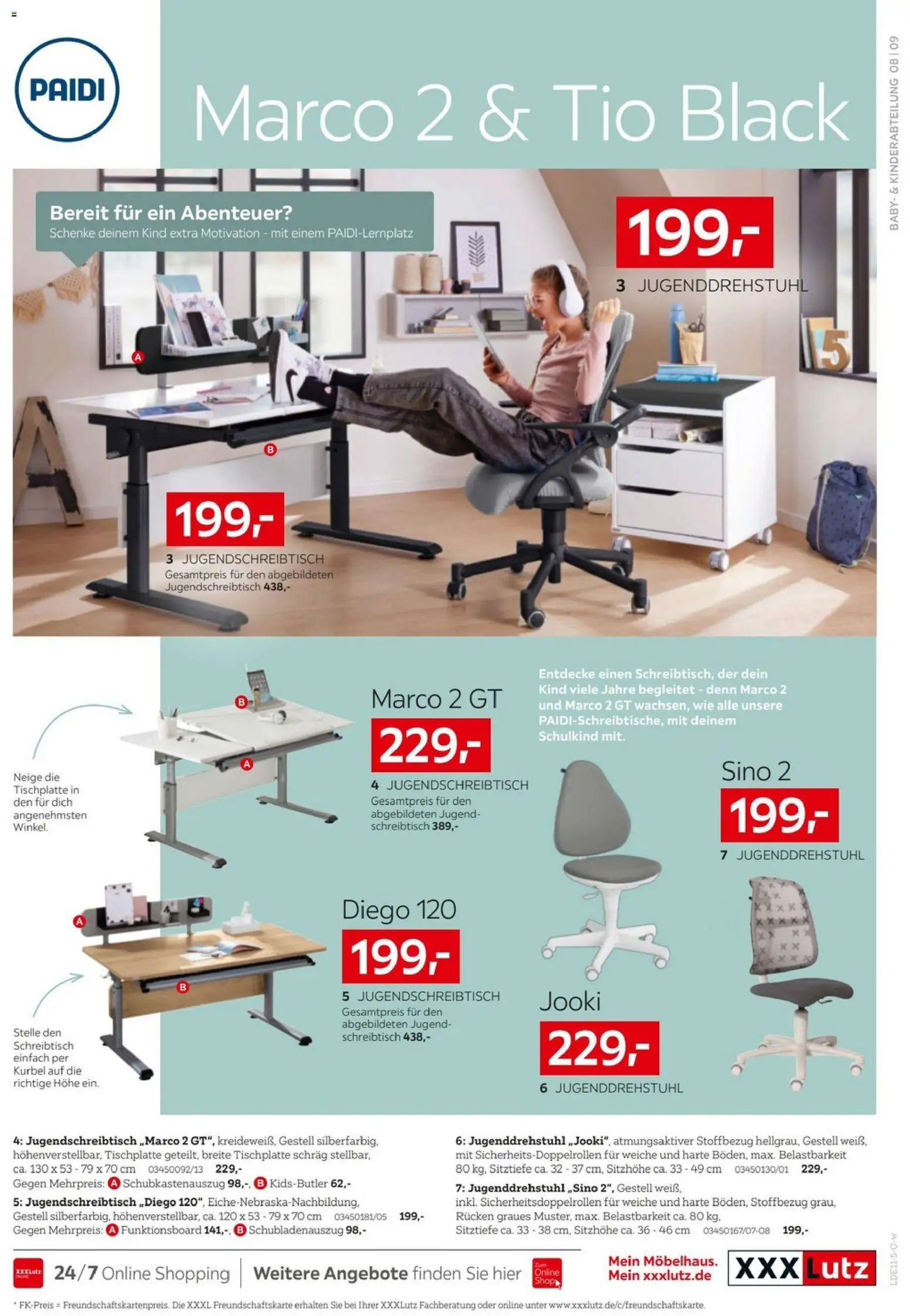 XXXL Lutz - PAIDI Spezial – gültig ab 09.11.2025 | Seite: 9