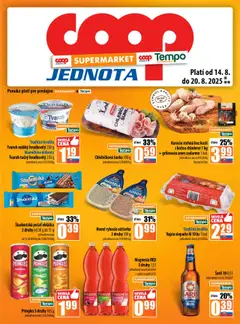 COOP Jednota leták │ platný od 14.08.2025 | Strana: 13