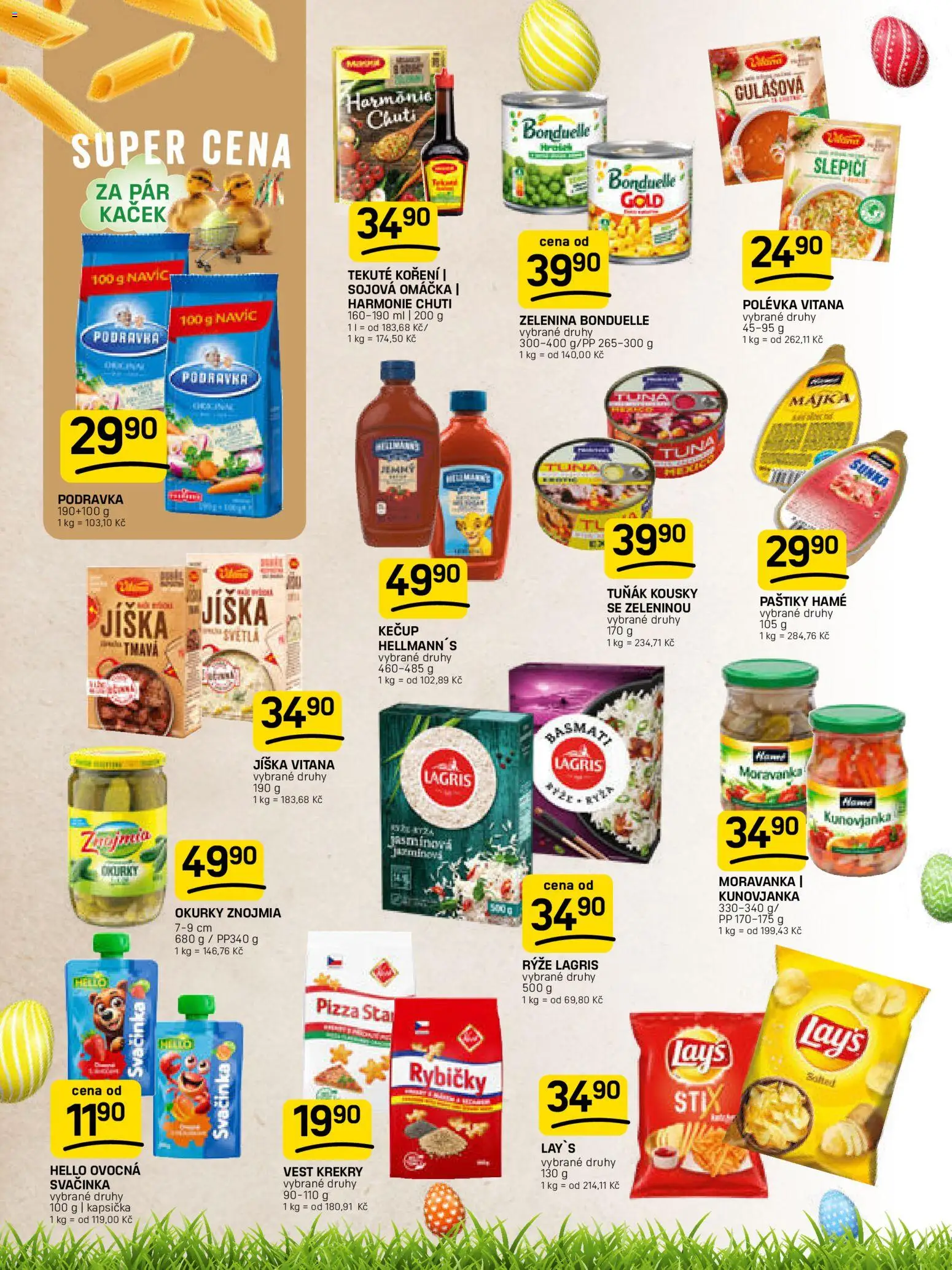 Flop leták od 01.04.2026 | Strana: 12 | Produkty: Jíška, Šunka, Okurky, Basmati