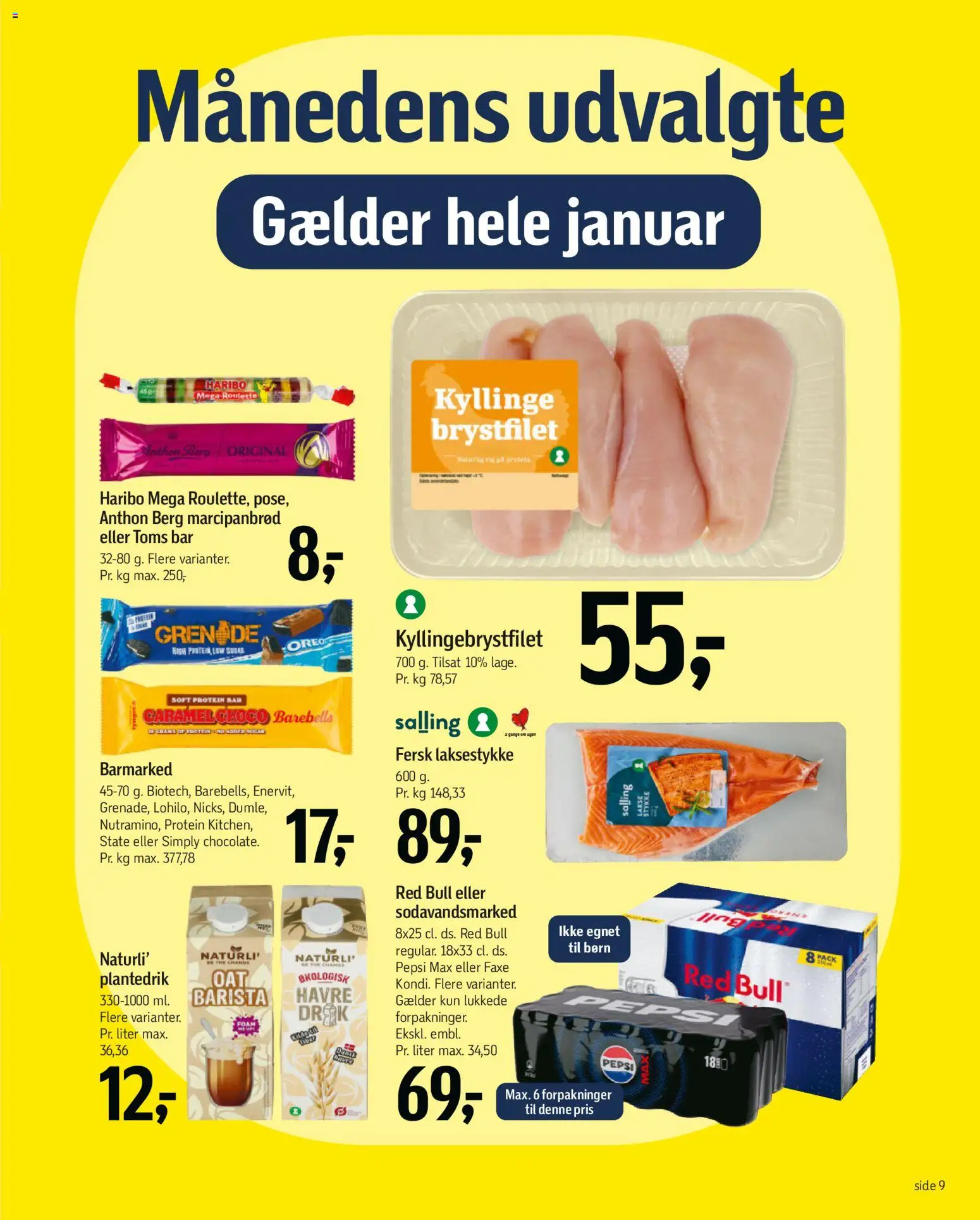 Føtex tilbudsavis – gyldig fra 02.01.2026 | Side: 10 | Produkter: Marcipanbrød, Oreo, Pepsi, Pepsi Max