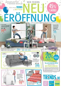 Trends Wir feiern Neueröffnung in Witten & Bottrop ab 25.10.2025 gültig