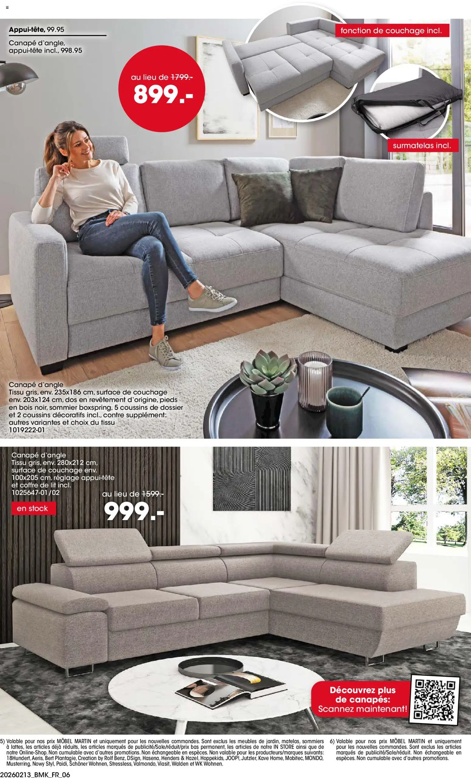 {H1} | Page: 6 | Produits: Surmatelas, Store, Lit, Sommier