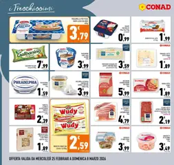 Anteprima del volantino MASCARPONE SANTA LUCIA GALBANI, 500g valido a partire dal 25.02.2026 | Pagina: 10 | Prodotti: Pizza, Pancetta, Mozzarella, Wurstel