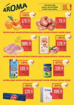 Aroma Market vikend ponuda - pregled Aroma Market kataloga - važi od 12.02.2026
