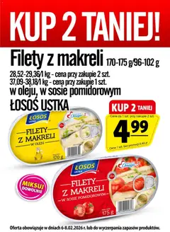 Pogląd oferty "Prim Market Promocja - Filety z makreli" - ważna od 06.02.2026