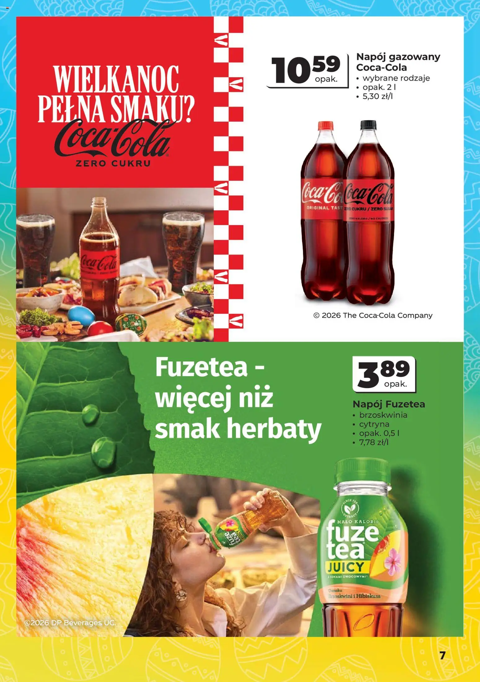 Odido gazetka - Wybrane produkty od 18.03.2026 | Strona: 7 | Produkty: Cytryna, Brzoskwinia, Coca cola