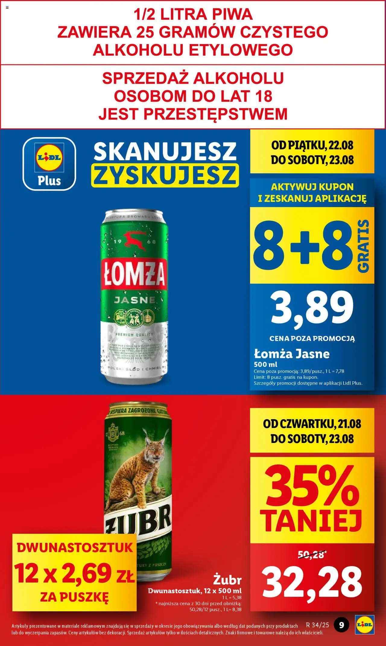 Lidl Gazetka od 21.08.2025 | Strona: 9