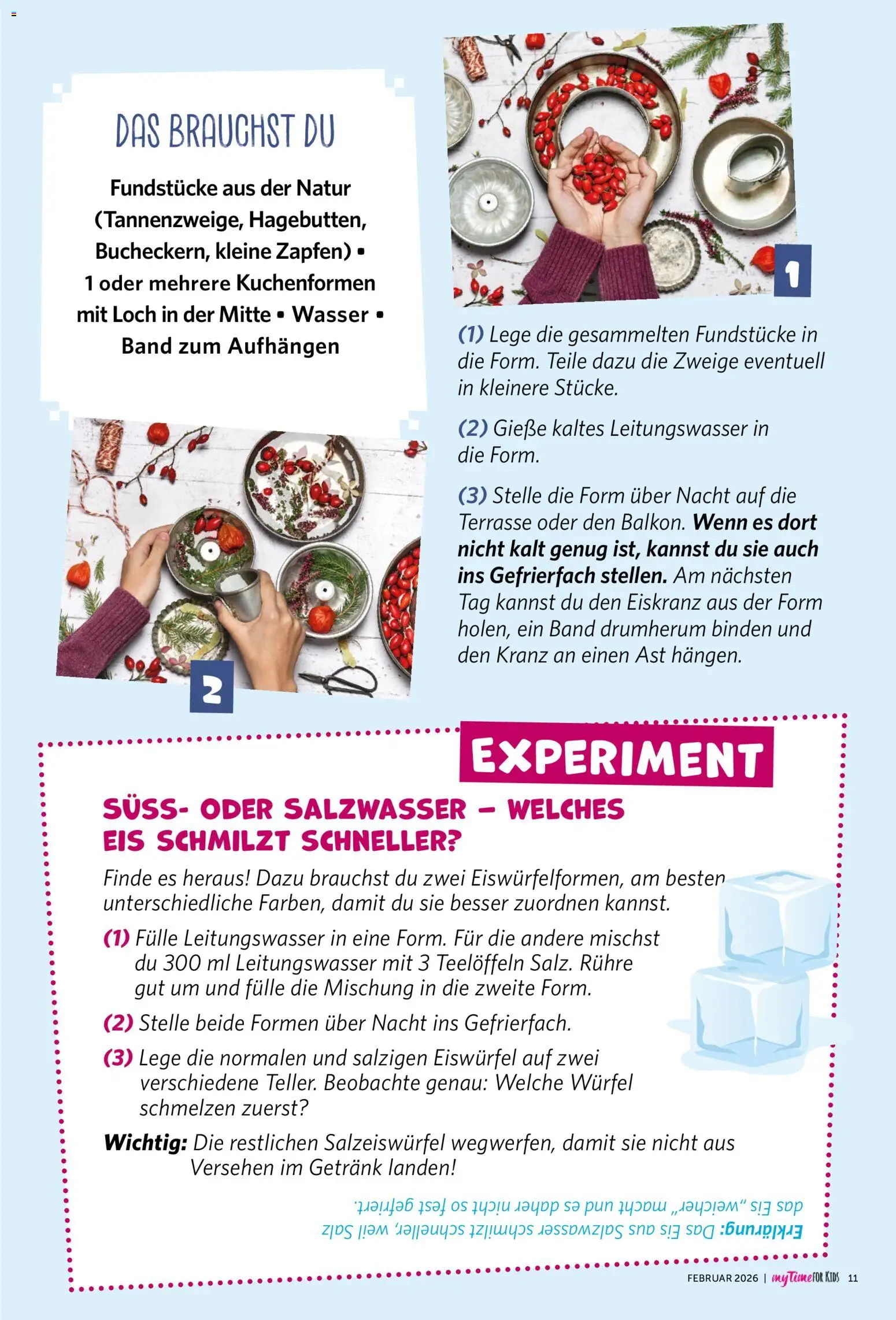 Combi myTime Februar 2026 – gültig ab 01.02.2026 | Seite: 70 | Produkte: Salz, Eis