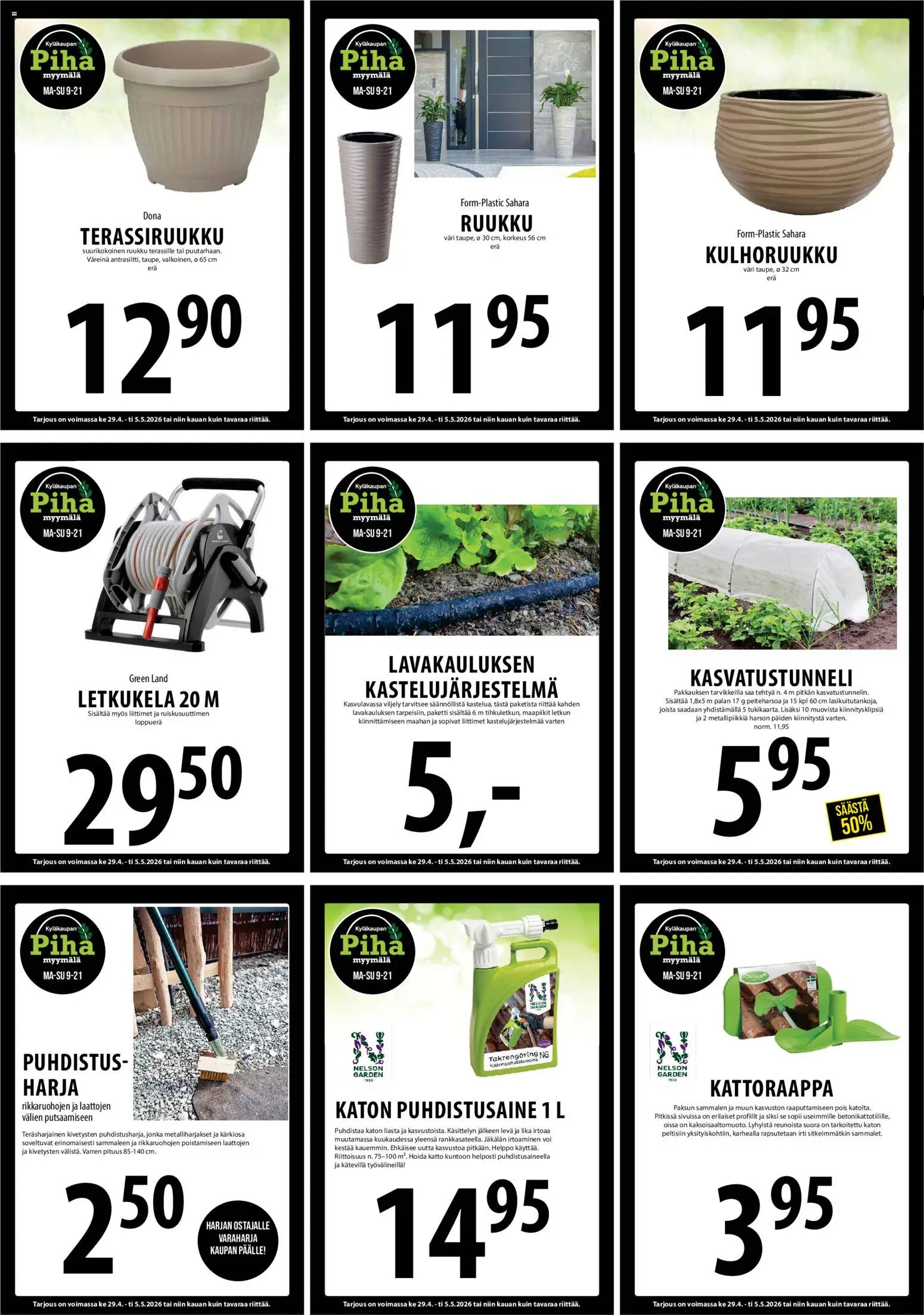 Tuuri tarjoukset – voimassa 29.04.2026 alkaen | Sivu: 26 | Tuotteet: Harja, Voi, Puhdistusaine