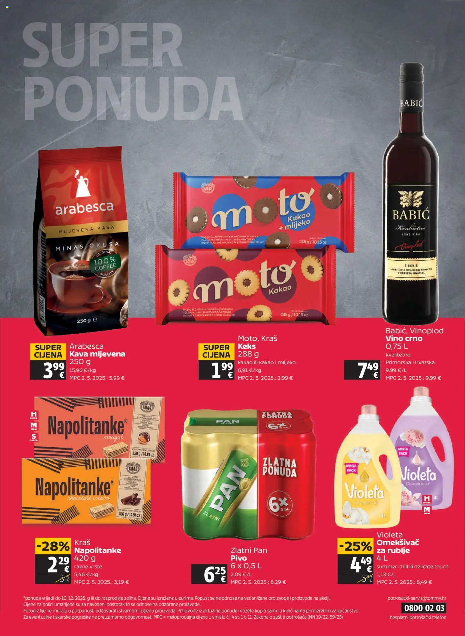 Tommy katalog | vrijedi od 04.12.2025 | Stranica: 32 | Proizvodi: Omekšivač, Telefon, Violeta, Zlatni Pan