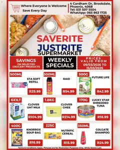 Saverite specials catalogue – valid from 09.03.2026 | Page: 3