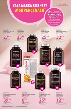 Pogląd oferty "ESSENSEY Ashwagandha Forte, suplement diety, 90 kaps./1 opak." - ważna od 04.03.2026 | Strona: 20 | Produkty: Olej