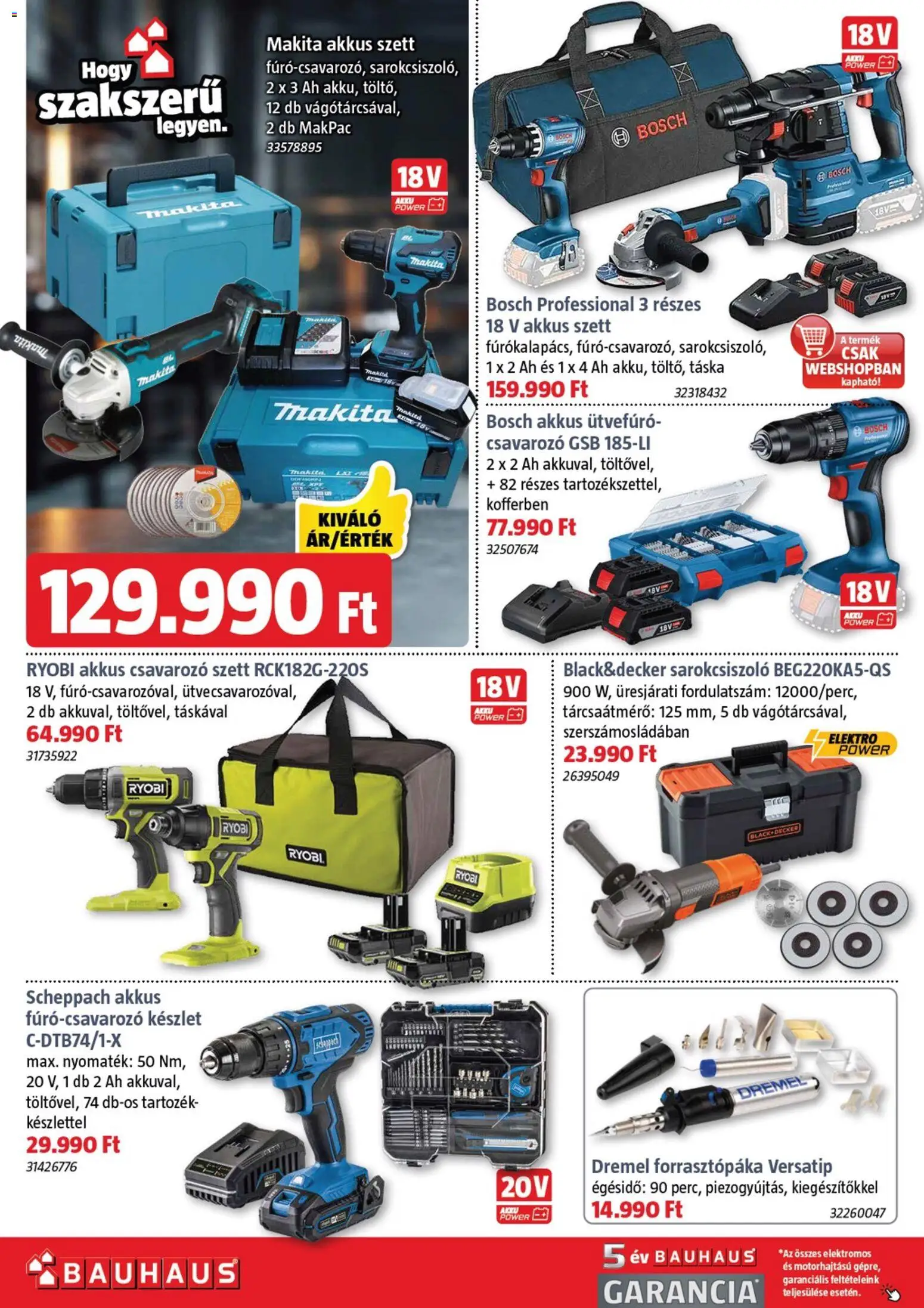 Bauhaus akciós ujság - amely érvényes a következő dátumtól: 04.12.2025 | Oldal: 28