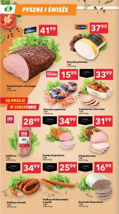 Lewiatan gazetka - Legnica od 31.07.2025 | Strona: 2 | Produkty: Kiełbasa, Kurczak, Szynka, Kiełbasa podwawelska