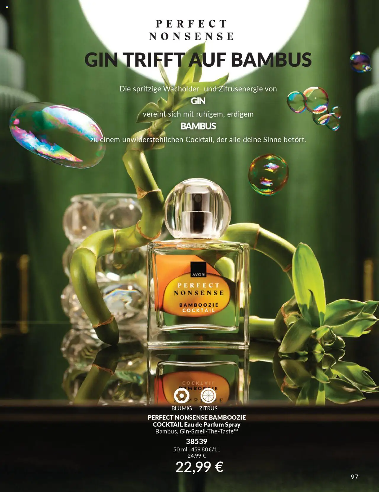 AVON Katalog Oktober 2025 – gültig ab 01.10.2025 | Seite: 99 | Produkte: Parfüm, Eau de Parfum, Gin