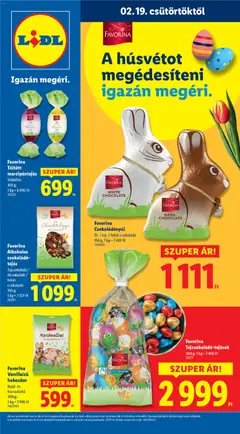 Favorina Alkoholos csokoládé-tojás, Tejcsokoládé / étcsokoládé / fehér csokoládé, 150 g - amely érvényes a következő dátumtól: 19.02.2026 | Oldal: 12