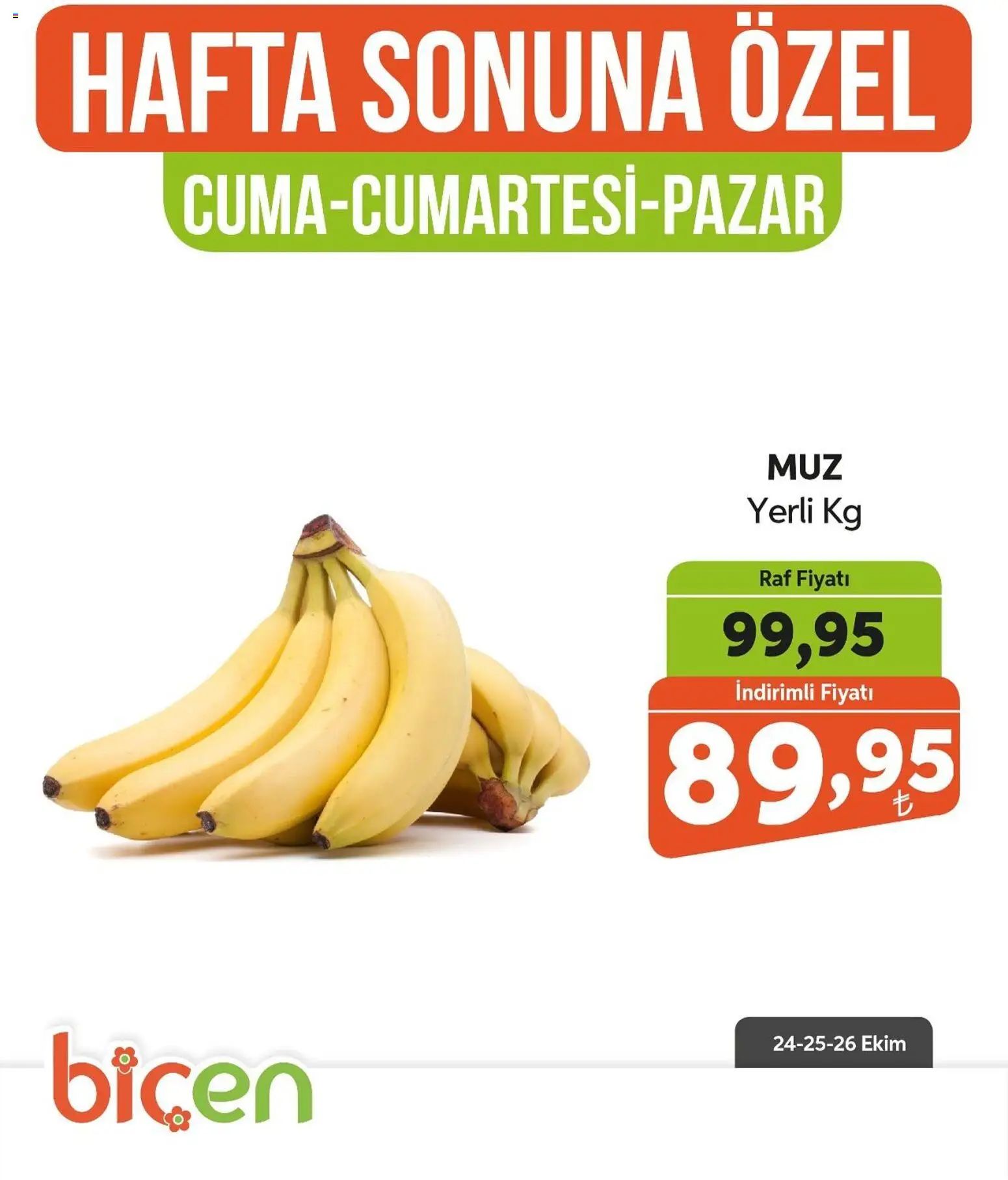 Biçen Market Hafta Sonuna Özel - 24.10.2025 tarihinden itibaren geçerlidir | Sayfa: 29 | Ürünler: Raf