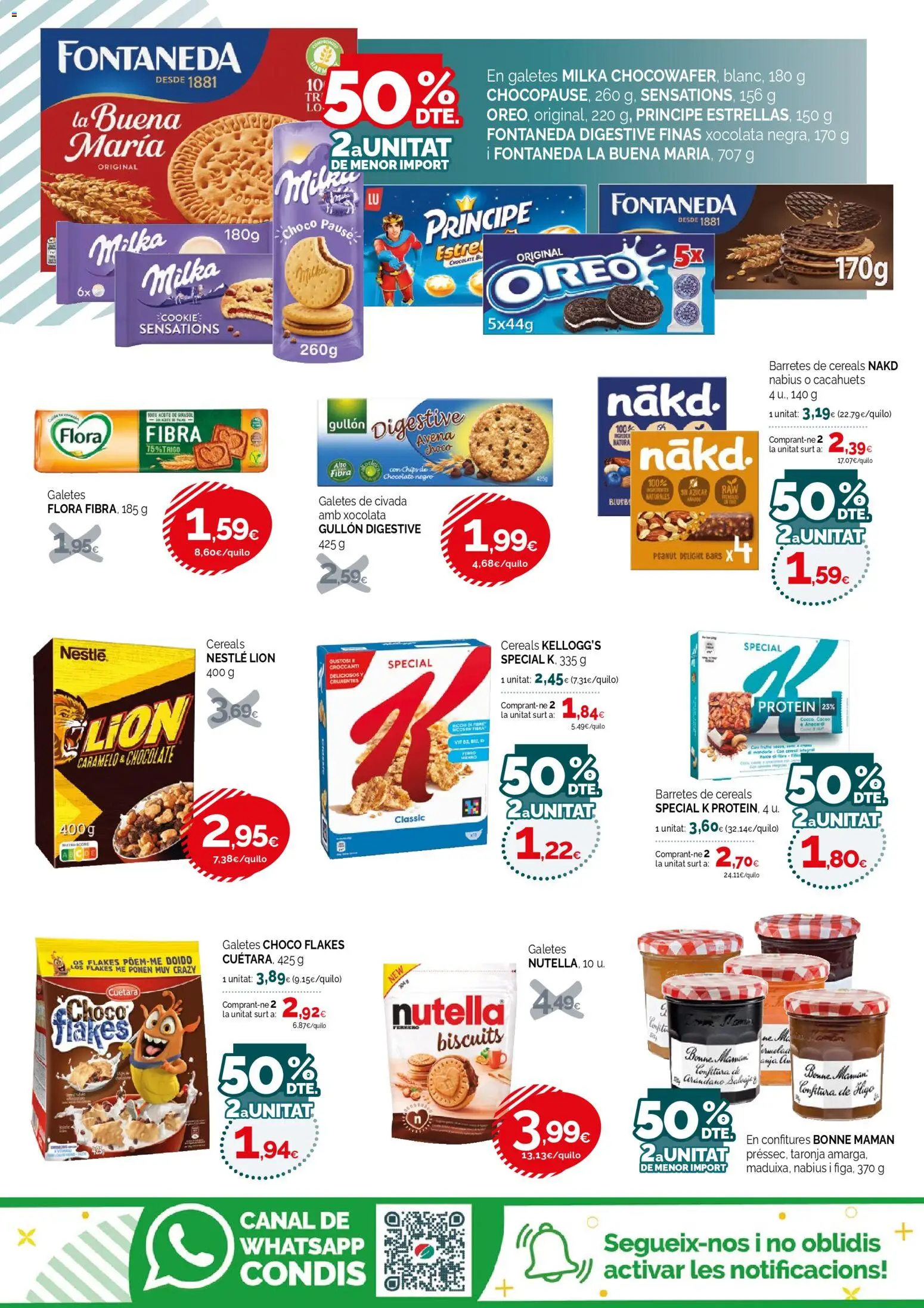 Condis folleto life │ válido desde el 22.04.2026 | Página: 12 | Productos: Chocolate