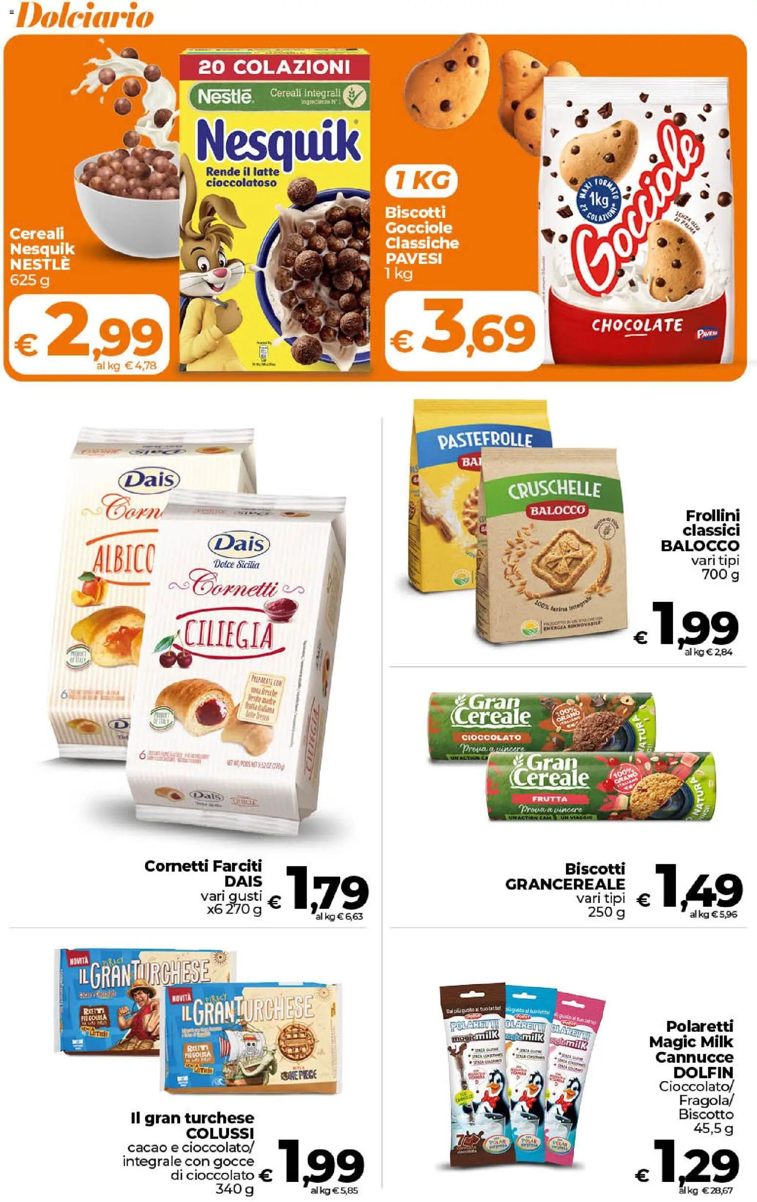 Volantino Ipercoop del 17.04.2026 | Pagina: 34 | Prodotti: Latte, Olio, Farina, Frollini