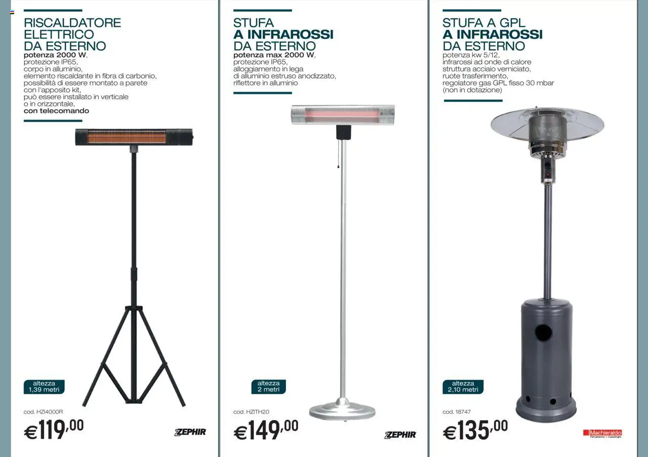 Volantino Brico OK del 11.09.2025 | Pagina: 2 | Prodotti: Telecomando, Stufa, Alluminio