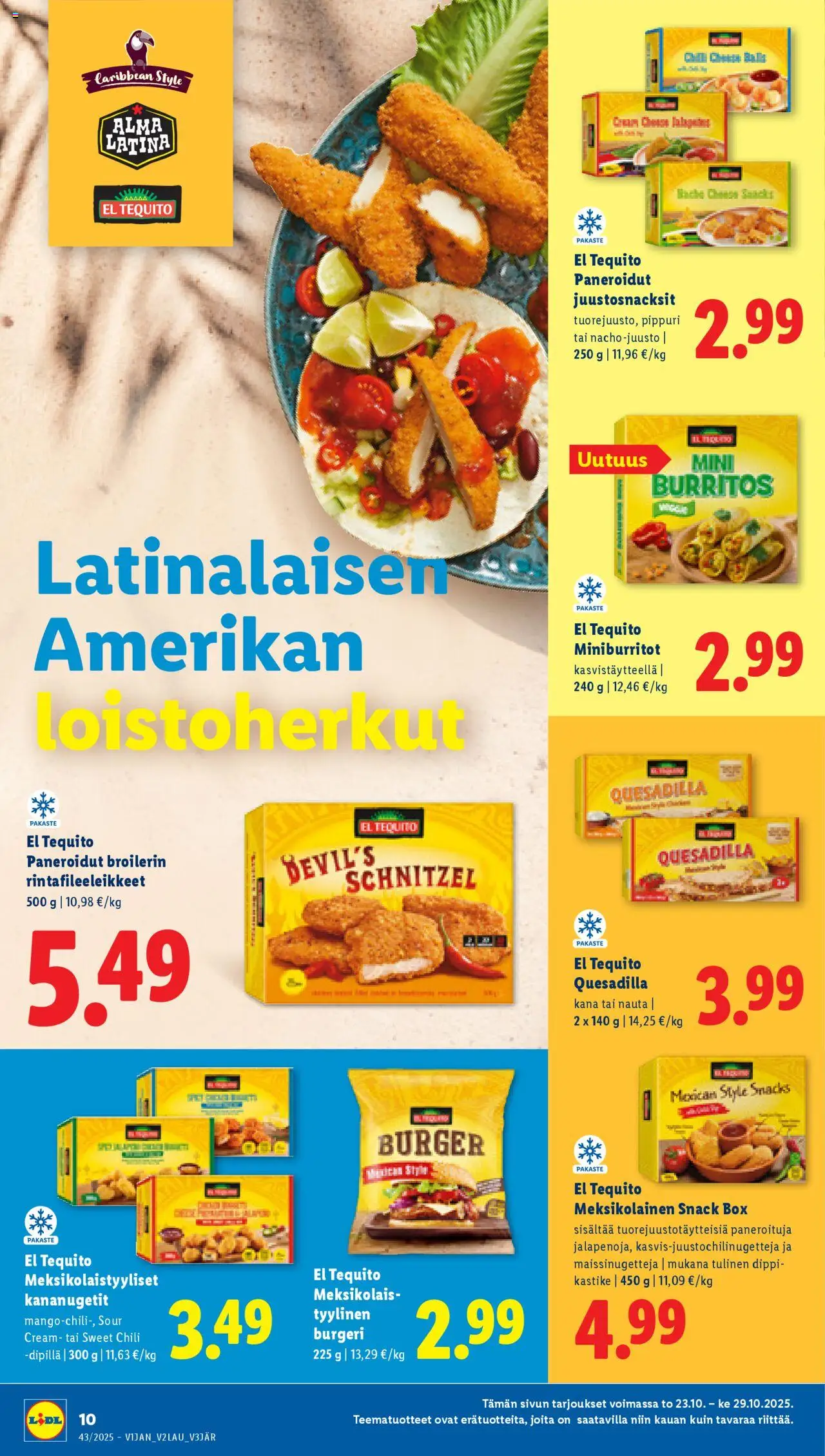 Lidl tarjoukset – voimassa 23.10.2025 alkaen | Sivu: 14 | Tuotteet: Kana, Chili, Pippuri