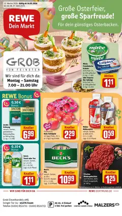 Rewe Prospekt Essen	 ab 15.03.2026 gültig