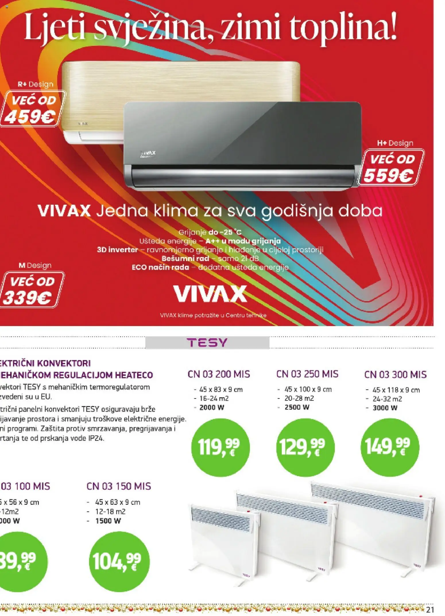 Centar Tehnike katalog | vrijedi od 15.12.2025 | Stranica: 21 | Proizvodi: Klima, Miš