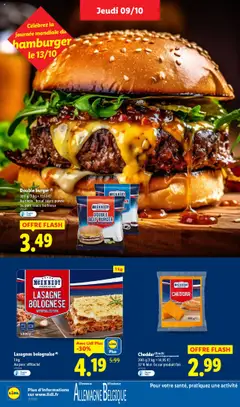 LIDL - Prévisualisation de Lasagnes bolognaise, 1 kg Au porc effiloché valide à partir de 09.10.2025 | Page: 20