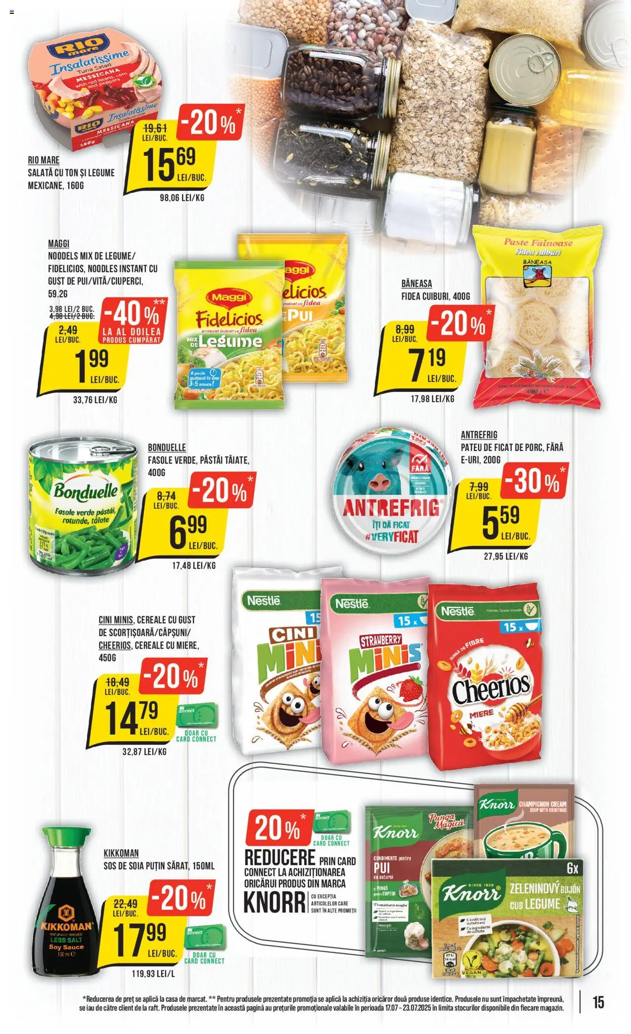 Catalog Mega Image – valabil de la 17.07.2025 | Pagină: 15 | Produse: Pungă, Cuptor, Paste, Salată