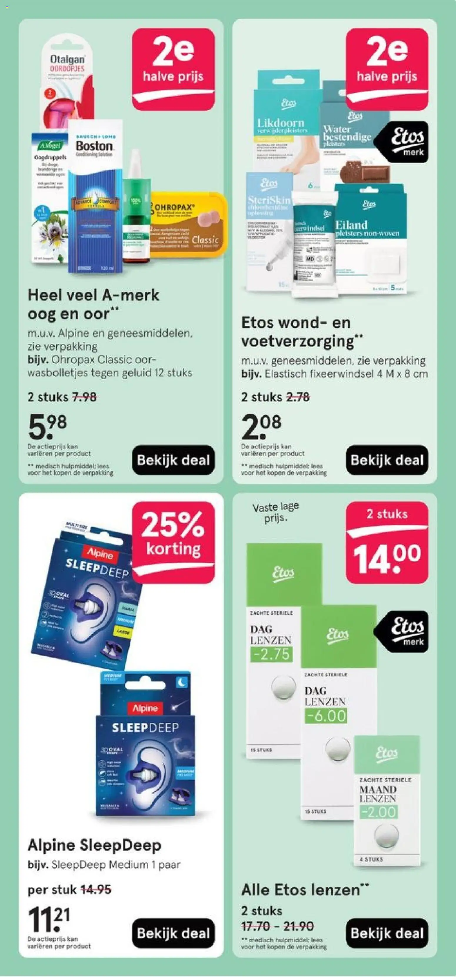 {H1} | Pagina: 33 | Producten: Kan, Geluid, Festék, Oogdruppels