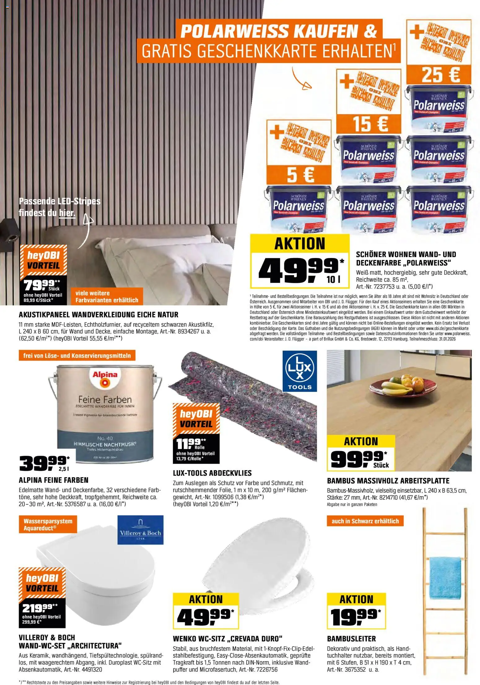 Obi Prospekt 	 – gültig ab 14.11.2025 | Seite: 14 | Produkte: Wandfarbe