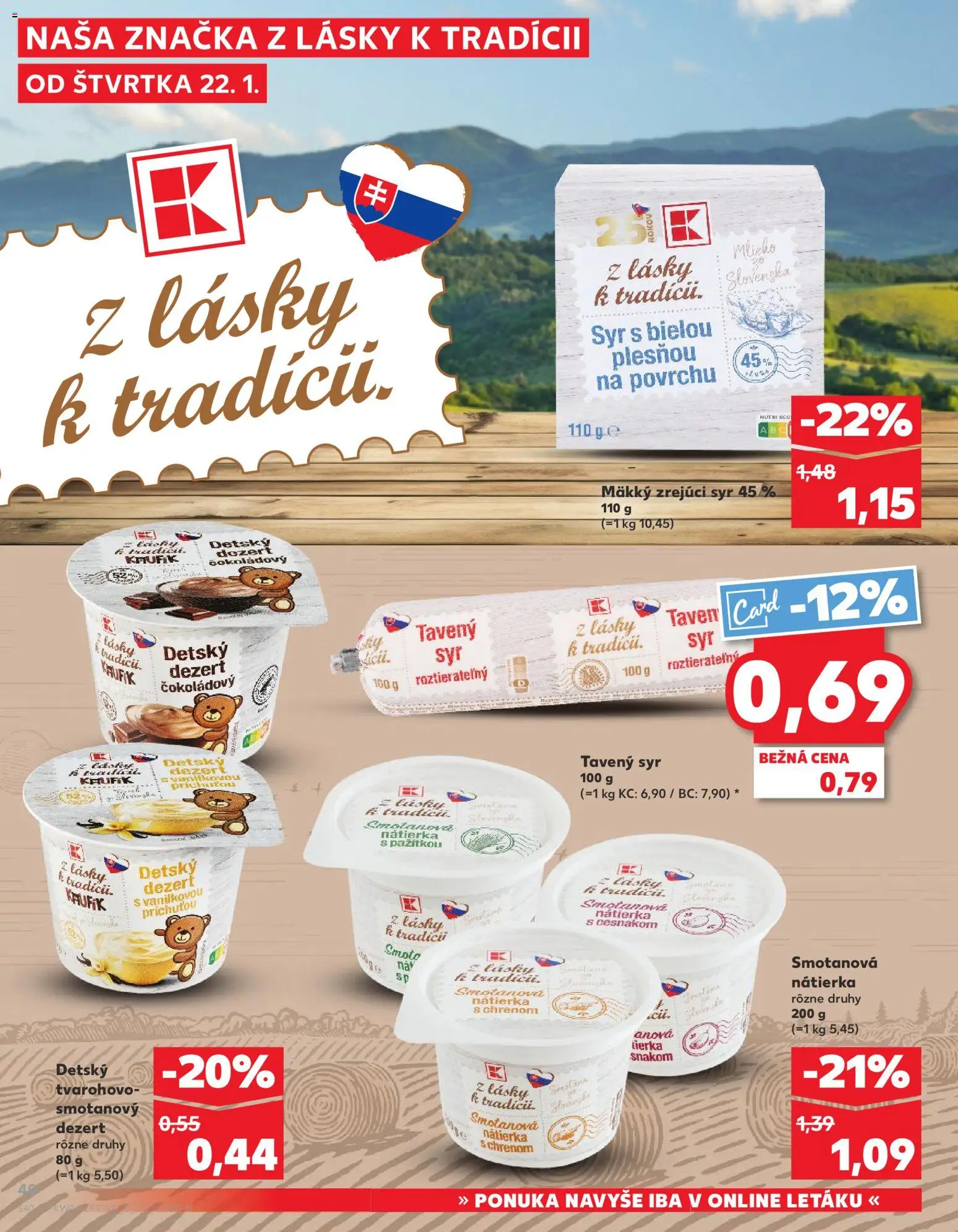 Nové Kaufland akcie – leták je platný od 22.01.2026 | Strana: 40