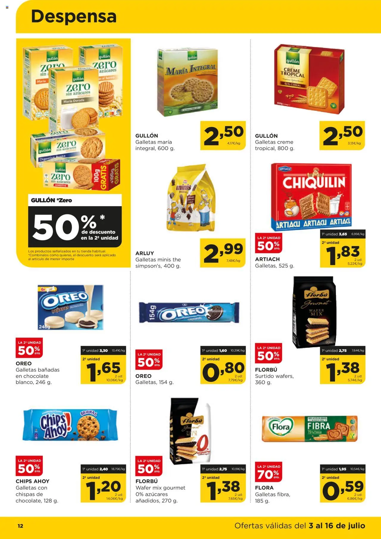Alimerka folleto Asturias │ válido desde el 03.07.2025 | Página: 13 | Productos: Chocolate, Galletas