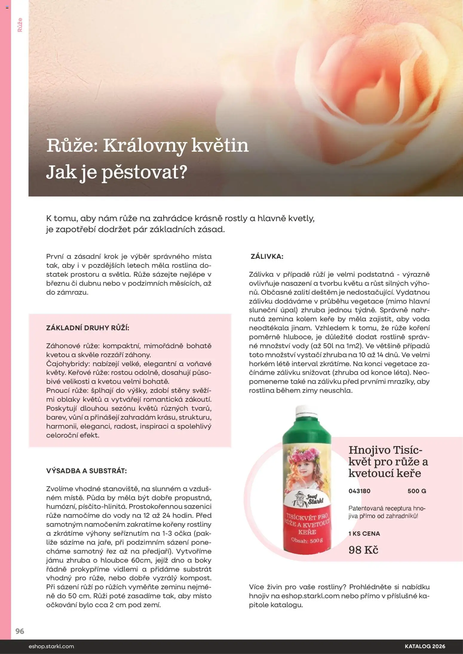Starkl katalog od 25.02.2026 | Strana: 96 | Produkty: Voda, Koření, Rostliny, Hnojivo