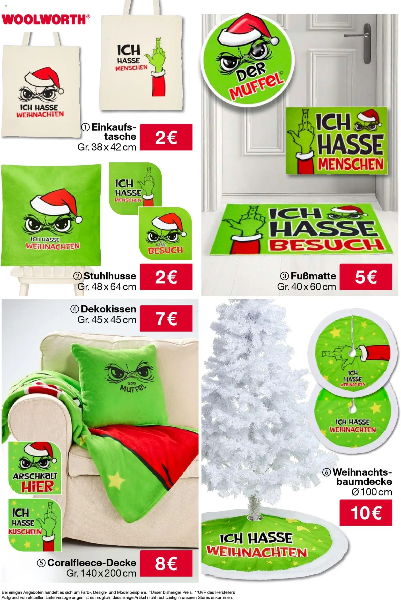 Woolworth Prospekt 	 – gültig ab 24.10.2025 | Seite: 5 | Produkte: Tasche, Fußmatte