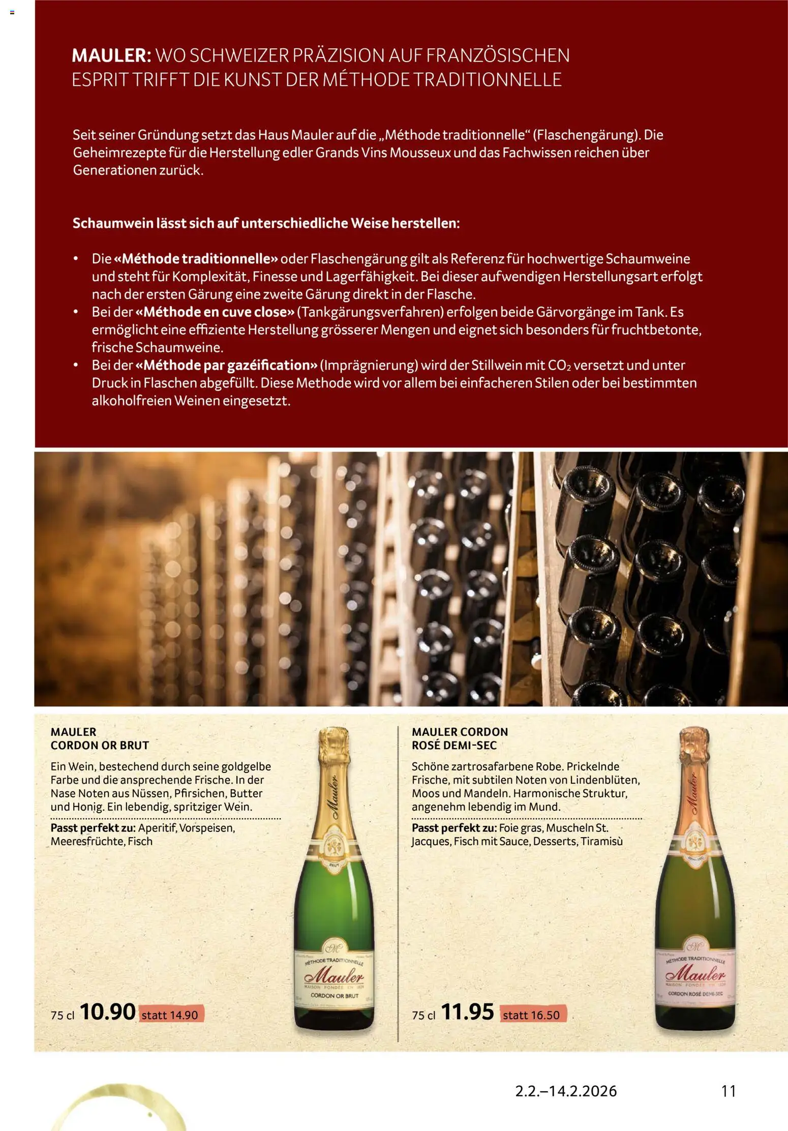 Prodega Aktionen Enoteca – gültig ab 02.02.2026 | Seite: 11 | Produkte: Butter, Fisch