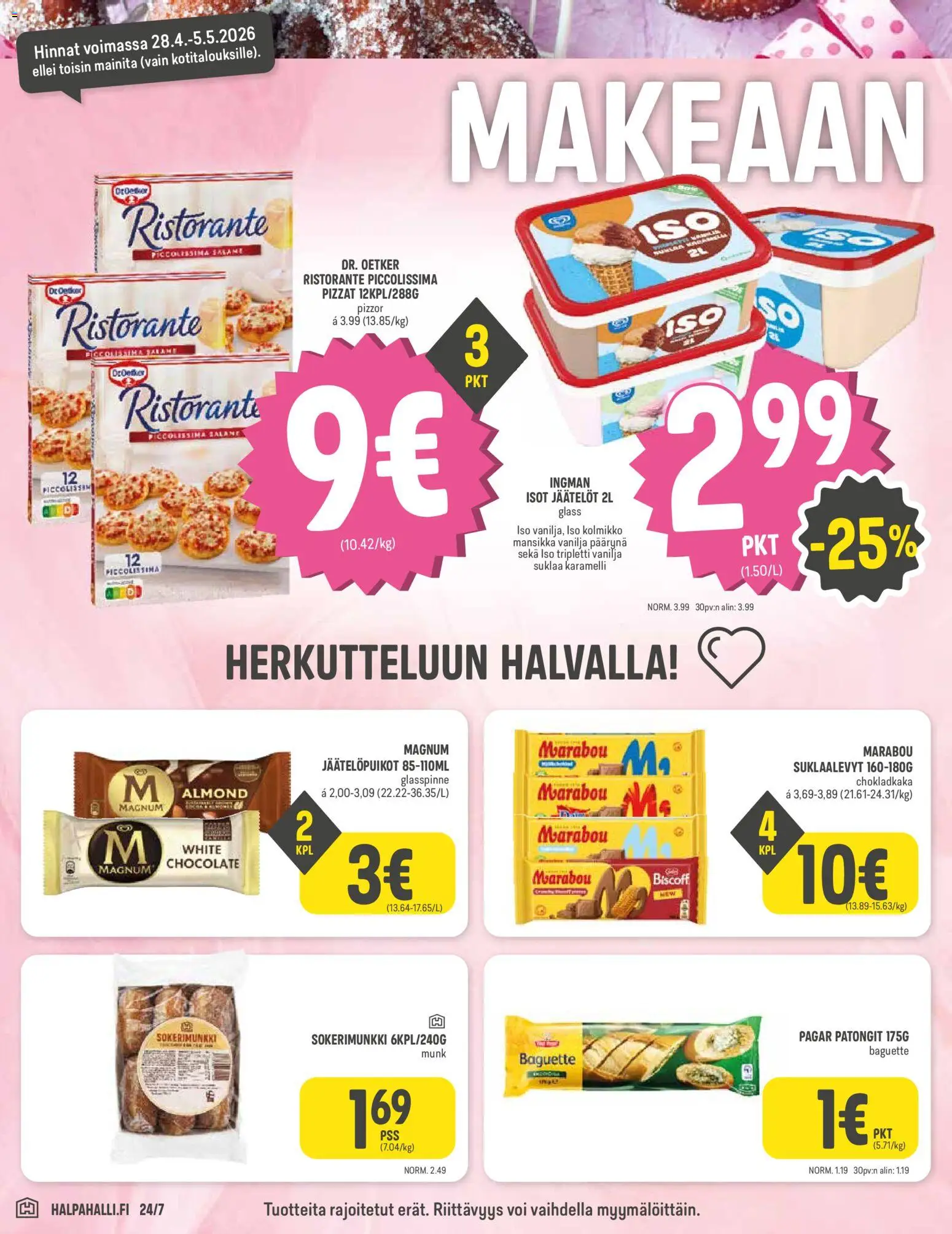 Halpa Halli tarjoukset – voimassa 28.04.2026 alkaen | Sivu: 4