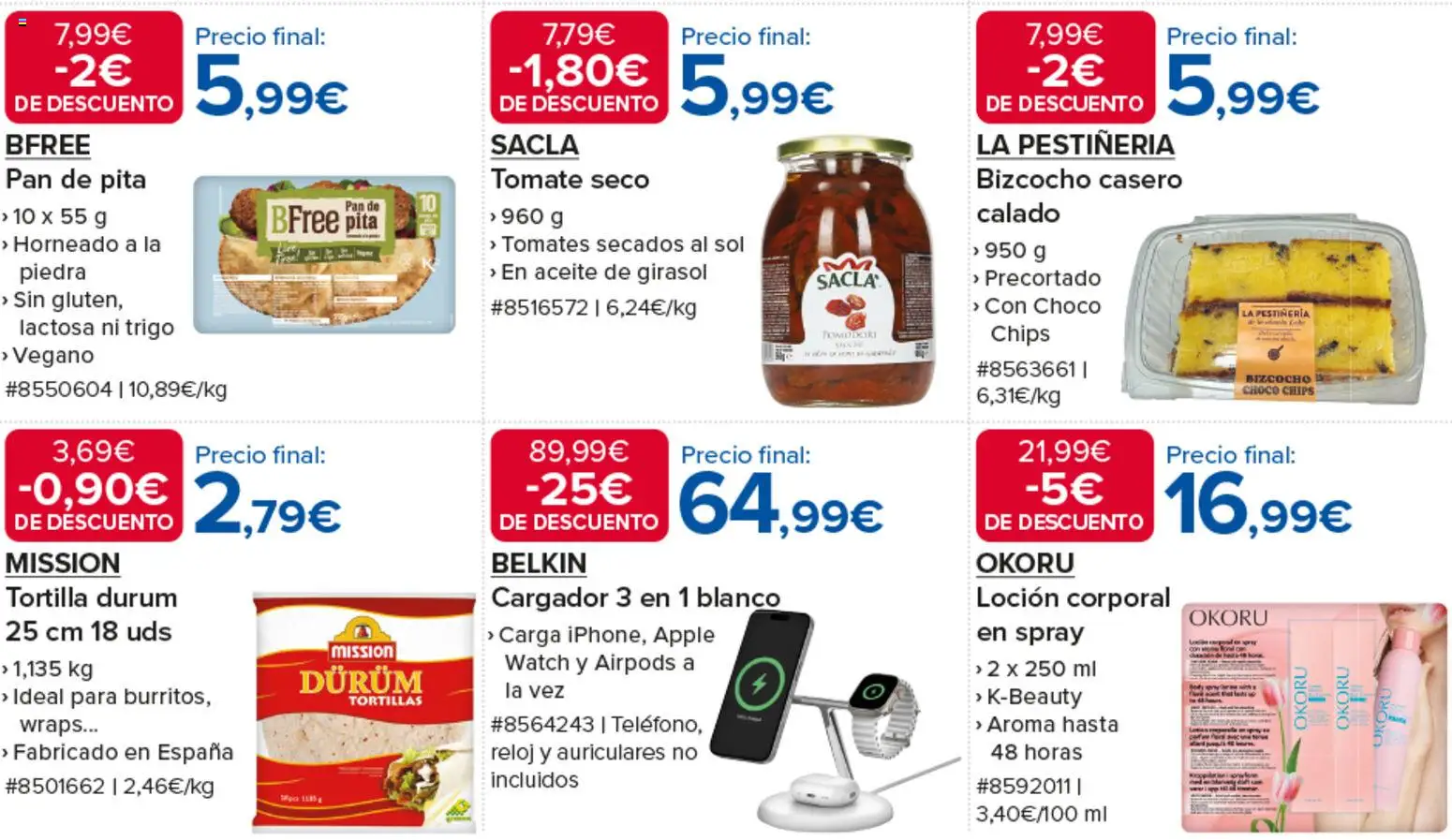 Costco catálogo │ válido desde el 12.03.2026 | Página: 3 | Productos: Loción corporal, Pan, Apple, Bizcocho