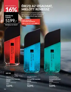 Katalógus AVON 2026 januári - amely érvényes a következő dátumtól: 01.01.2026 | Oldal: 108 | Termékek: Kölni, Bor