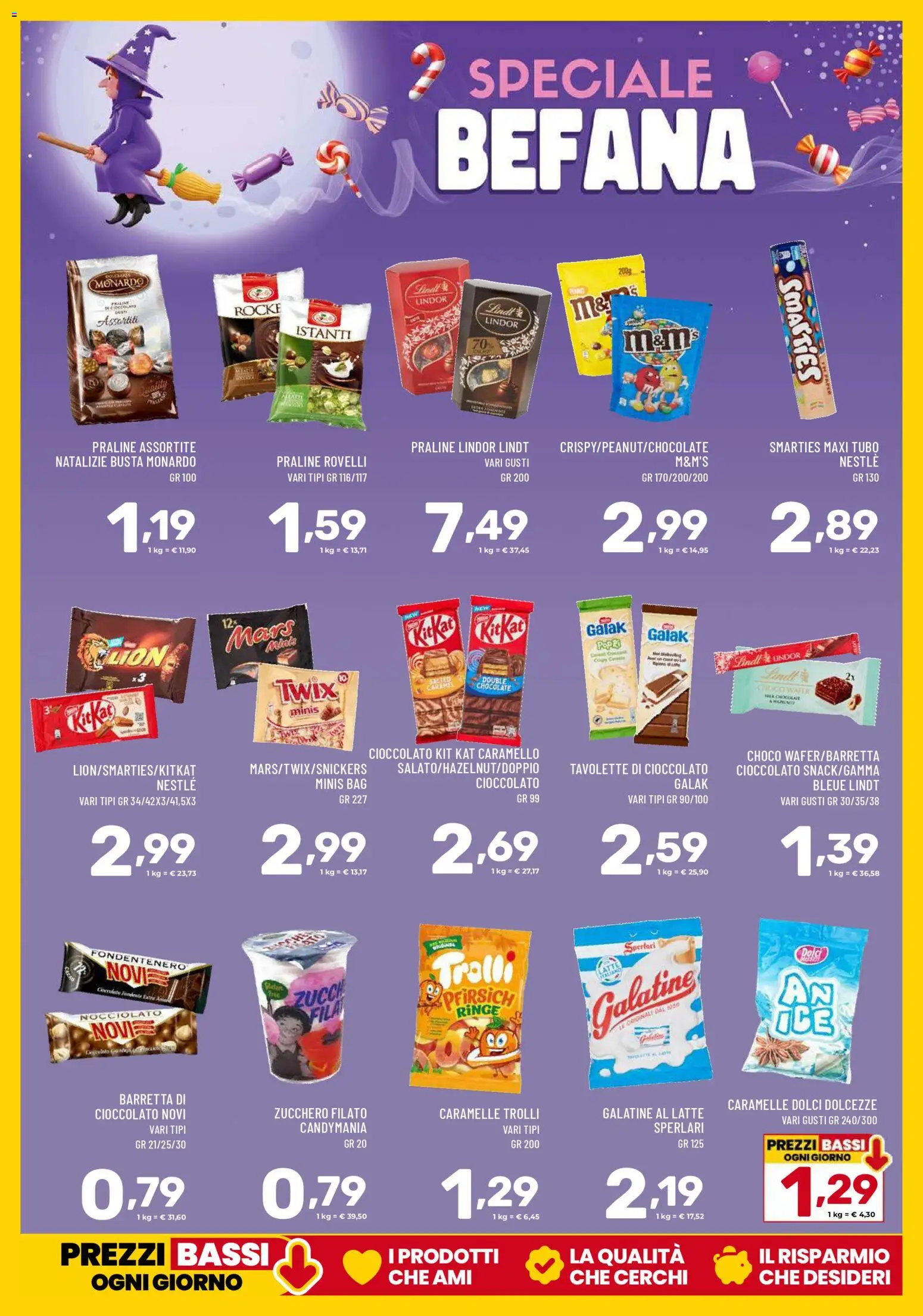 Volantino Il Centesimo del 02.01.2026 | Pagina: 15 | Prodotti: Cioccolato, Latte, Tubo, Barretta